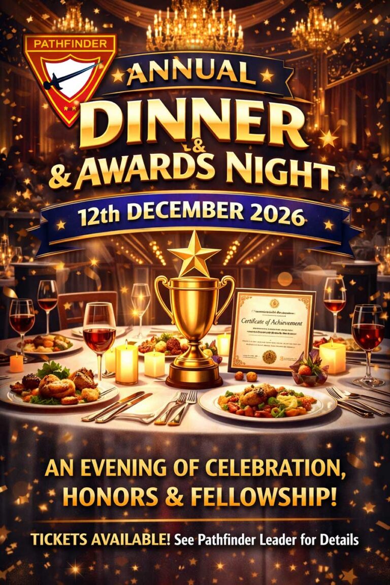 Pathfinders Annual Dinner & Awards Night
